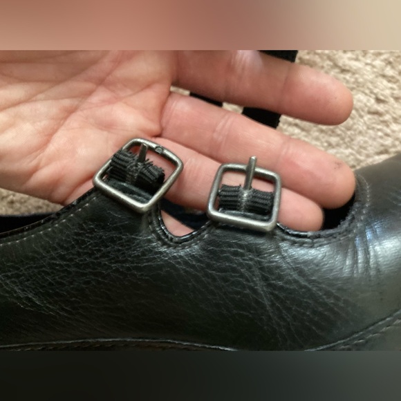 Clarks Artisan Double Strap Black Mary Jane Size 8m - Picture 6 of 17